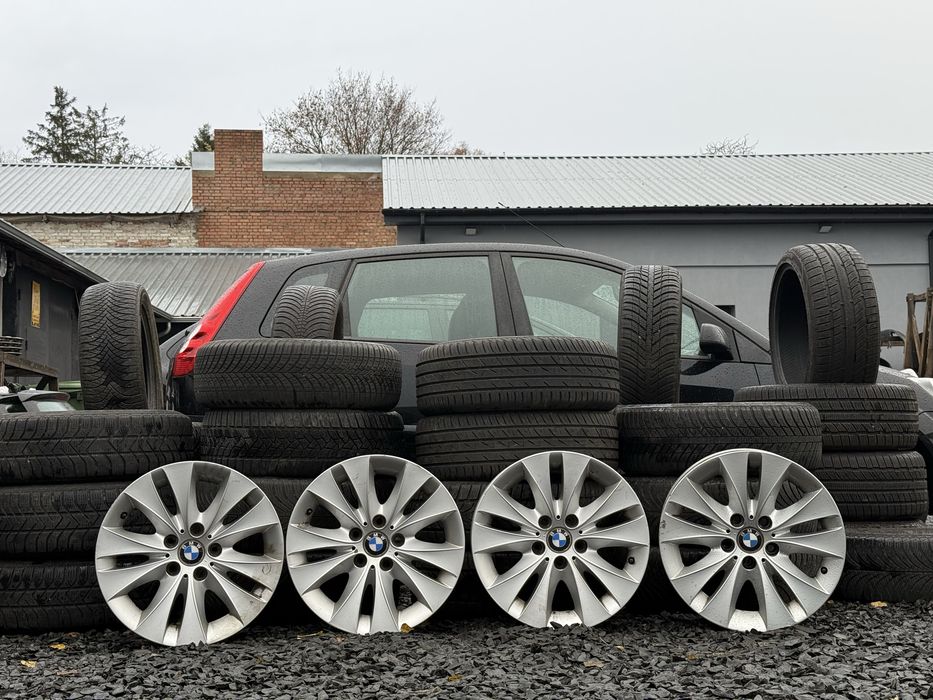 116 Стиль bmw e60 e61 Е60 диски R17 ET20 Титани Дискі титанові Е61 шро