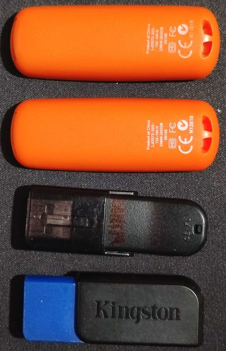 Pendrives e SD Cards 4GB a 64GB