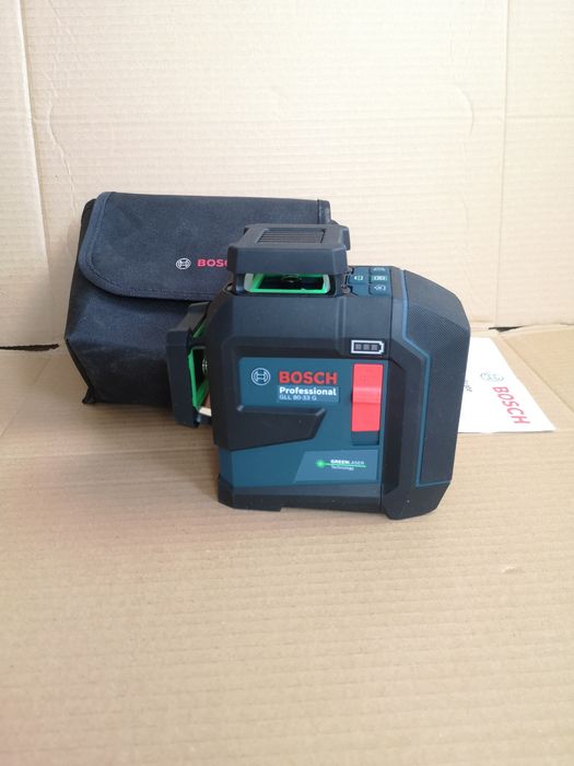 Bosch GLL 80 33G G niwelator laser liniowy nowy 12v 2ah
