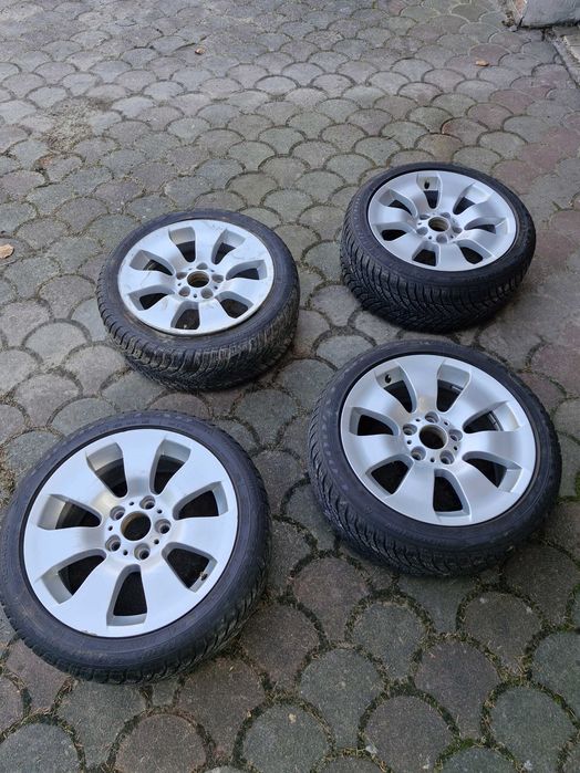 FELGI 17 cali BMW KOMPLET+OPONY zimowe GOODYEAR Ultra Grip 225/45 R17