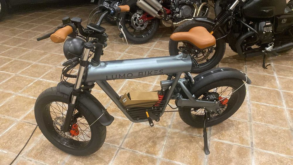Bicicleta elétrica  Lumo One  Fatbike E-bike com 10km