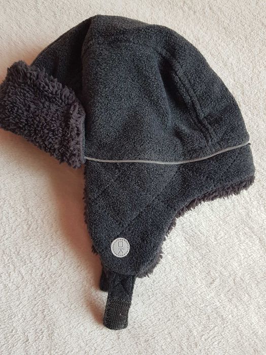 зимняя шапка для мальчика оч.тепл. 51 см Франция варежки с рез 3 / 4 г