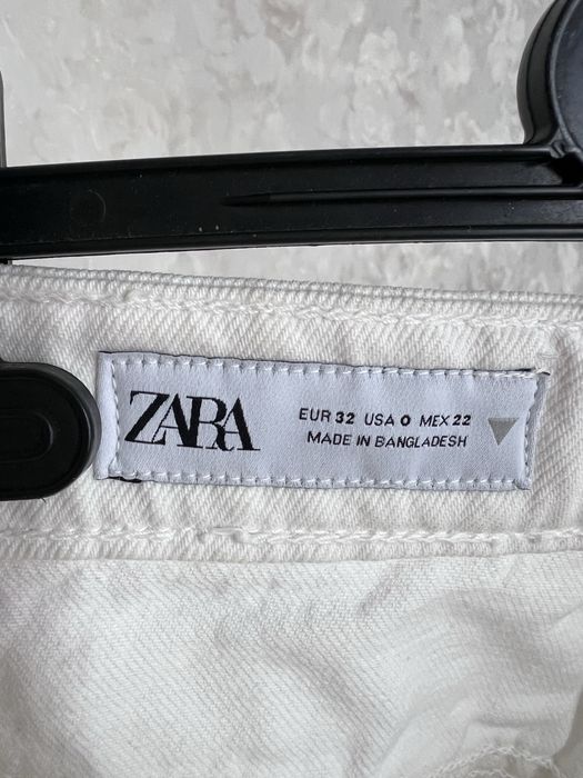Міні шорти білі zara зара 32 xxs