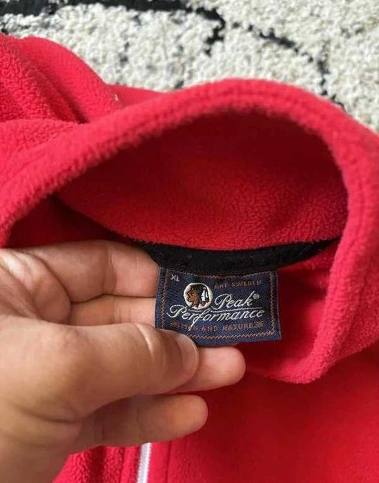 Polar Peak Performance Fleece jacket swag y2k basic zip rap rare wmns