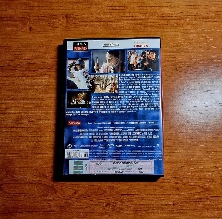 FANATIC FAN (Robert De Niro/Wesley Snipes/Benicio Del Toro)64730295214721121