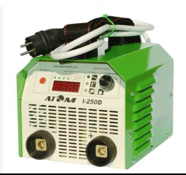 Зварювальний інвертор Atom 1-250d, професійний.