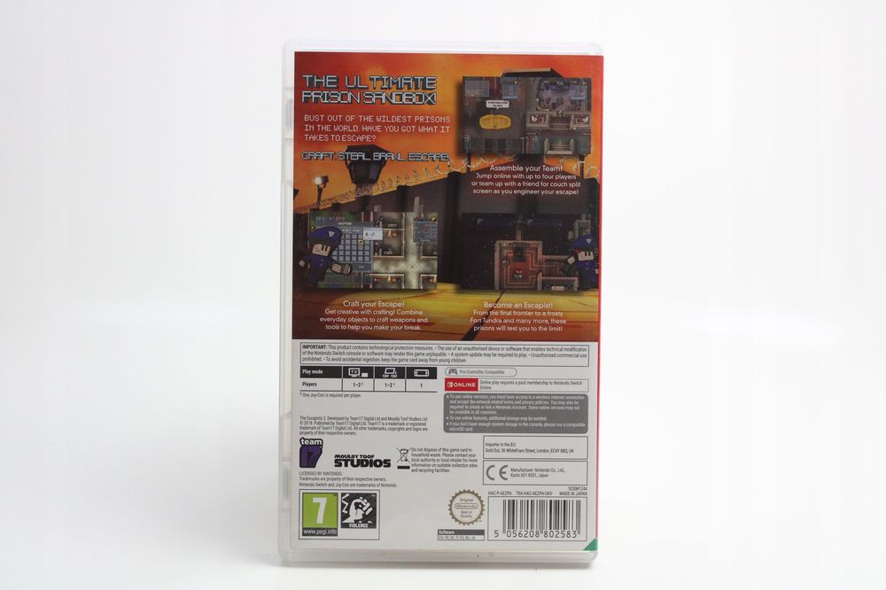 The Escapists 2 Nintendo Switch (Sama Gra) Nintendo Switch Pudełkowa