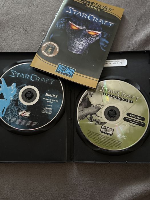 Ліцензійні диски StarCraft + Brood War (BestSeller Series) PC CD-ROM