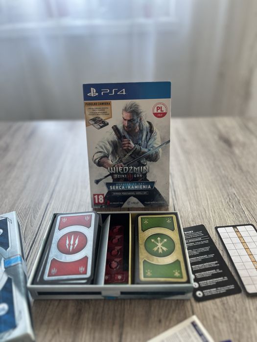 Karty do gry w gwinta - Wiedzmin III Dziki Gon