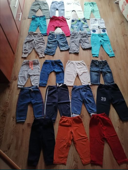 Paka spodni zestaw 23 sztuki rozm 80-86