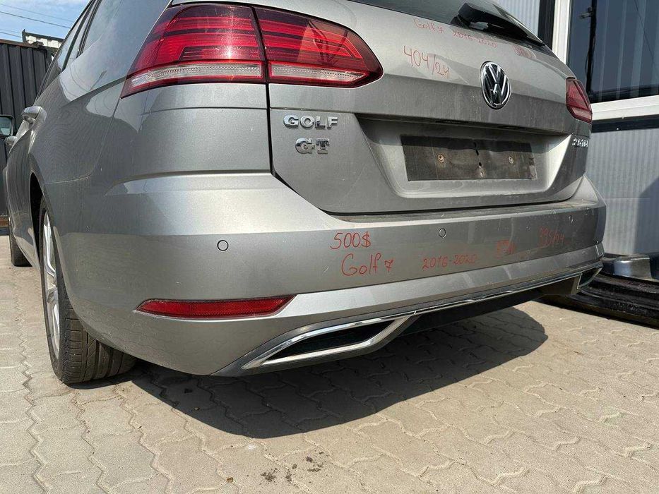 Бампер задній Golf 7 2016-2020 B7W