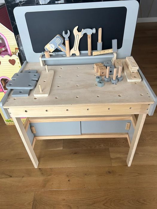 Drewniany warsztat dla dzieci XXL