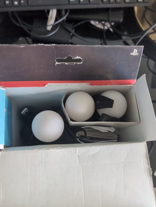 Playstation Move Original 3 comandos caixa os eye e jogo