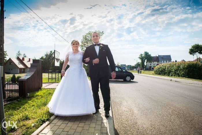 Niezwykła suknia ślubna " Agnes"