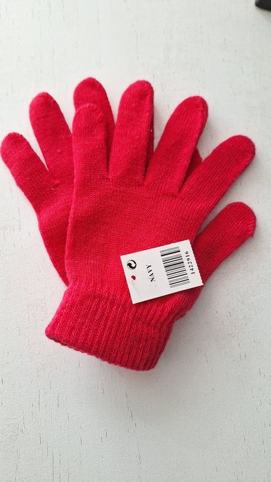 Primark nowe różowe rękawiczki