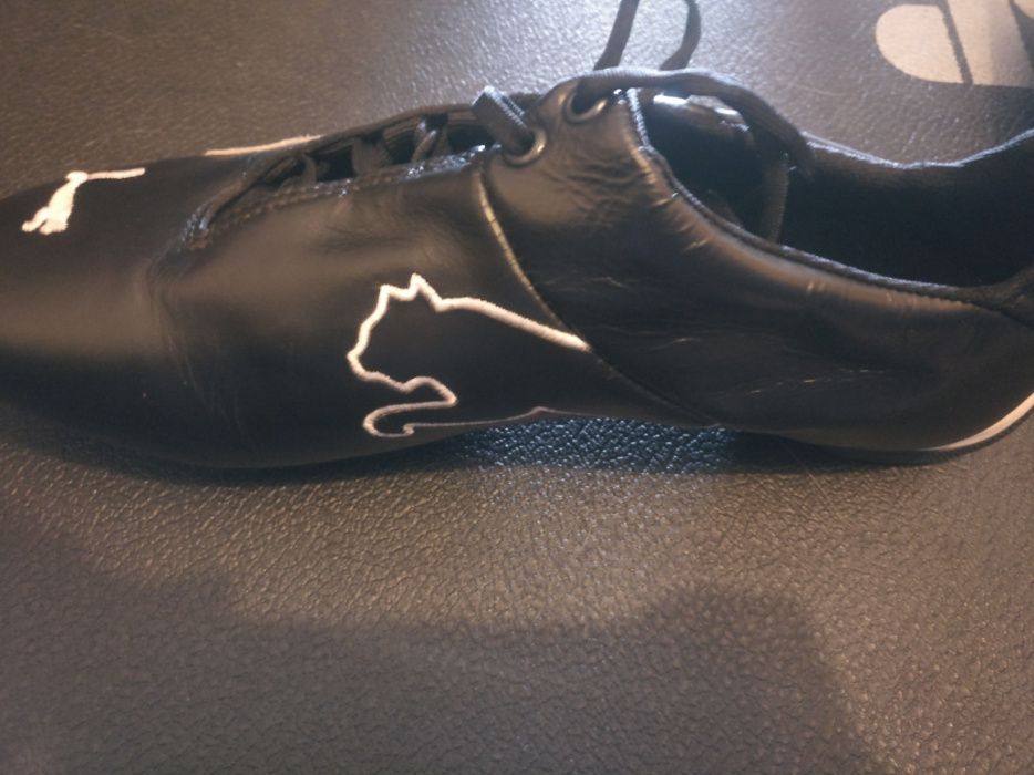 Sapatilhas Puma em pele Ferrari