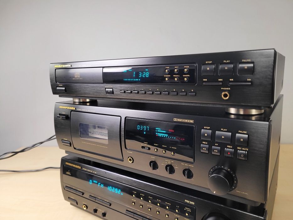 Zestaw Marantz – CD-43 + Magnetofon SD-53 +Amplituner SR-65 – wieża