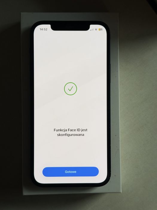 iPhone 12 black, bez blokad, bateria 87%, komplet