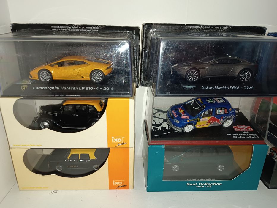 Miniaturas 1/43 Novas vários temas