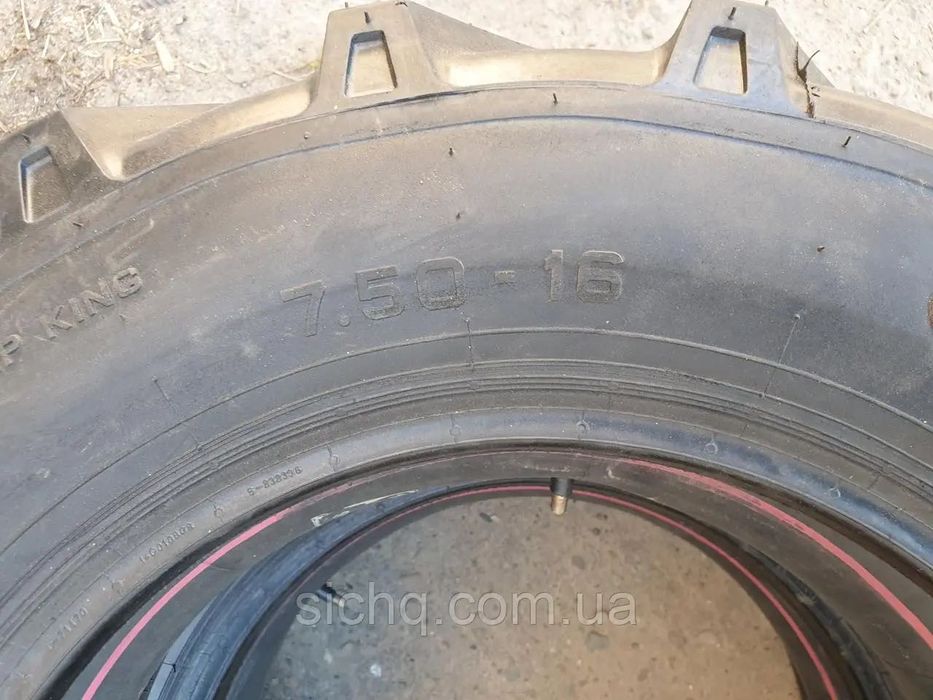 Шини 7,50-16 (6,50-16 ) Відновлені для міні трактора Farmer Німеччина