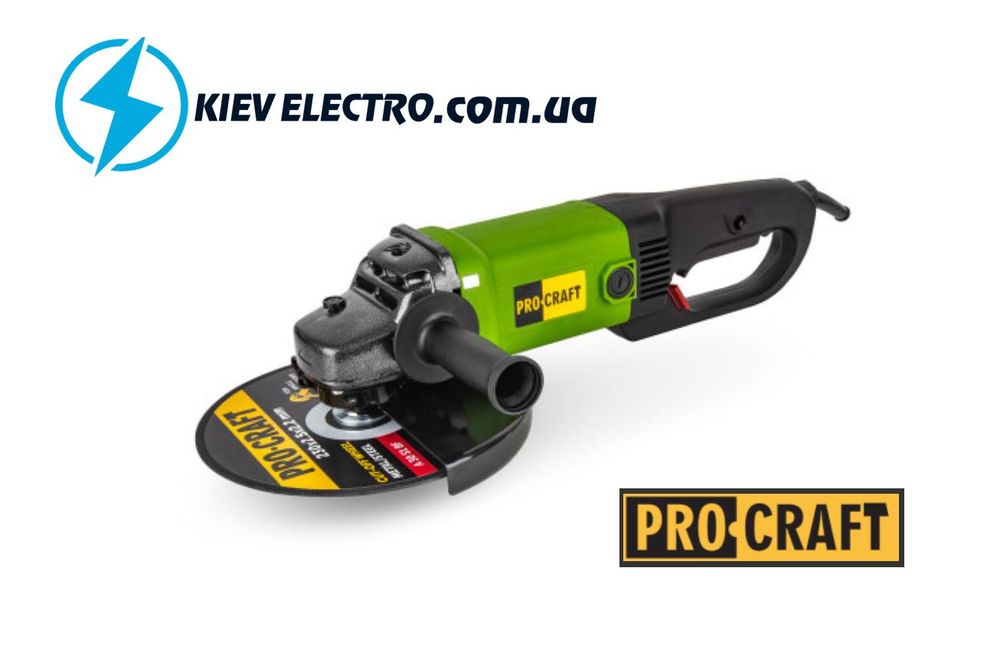 Болгарка УШМ Procraft PW2300 230 мм / 2300ват Поворотная ручка ! ТОП !