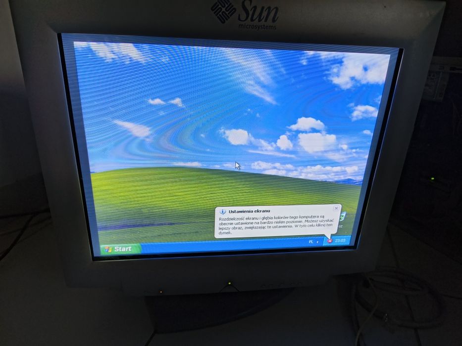 Monitor Sun Microsystems GDM-5410 21" Sony FD Trinitron – RZADKI, sprawny, w pełni przetestowany