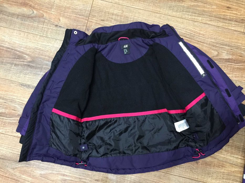 Лыжный костюм зимний комбинезон на девочку оригинал H&M р.110