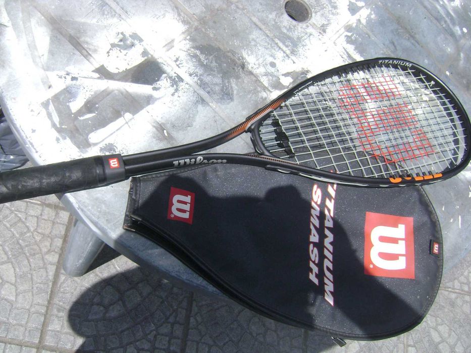 Squash Racket - Wilson Titanium Smash64584553093761121