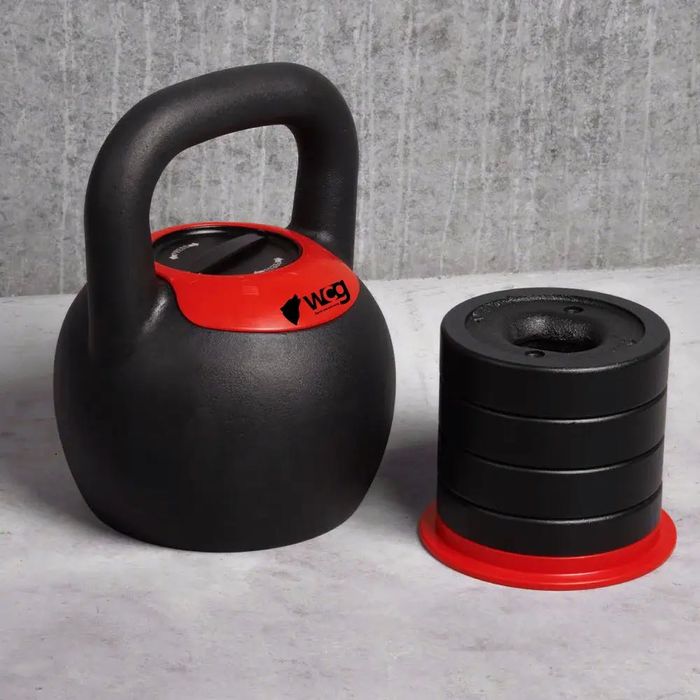 Регульована Чавунна гиря WCG 16-24 кг | 5 в 1