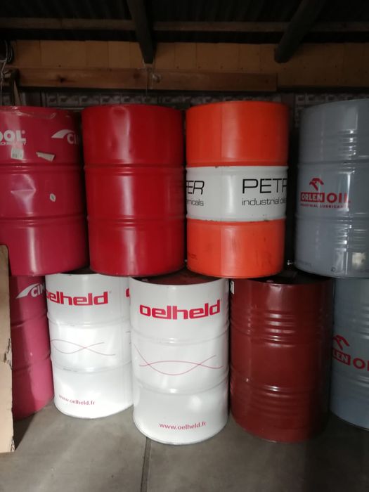 Beczki metalowe 200l