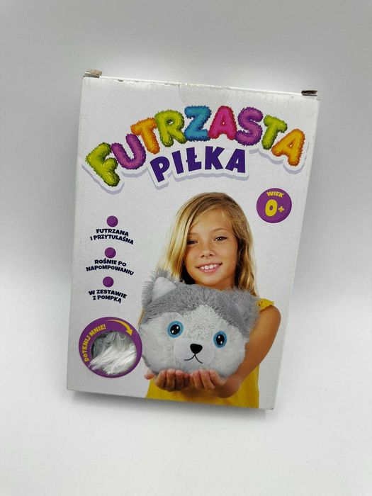 Futrzasta Piłka Joinco pies + pompka Maskotka
