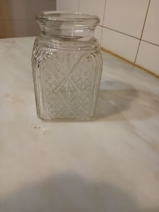Vaso em Vidro Lapidado