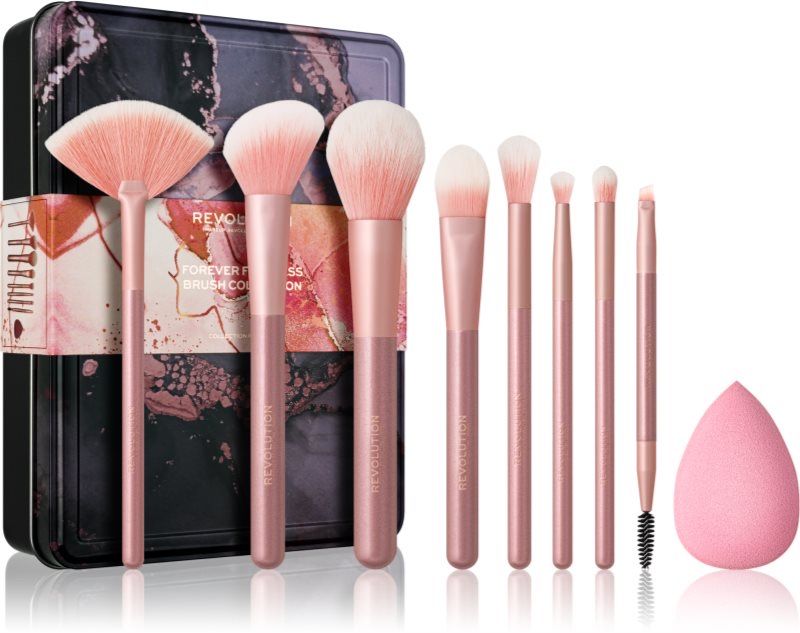 Makeup Revolution набір пензлів,кісточки пензлі Forever Flawless Brush
