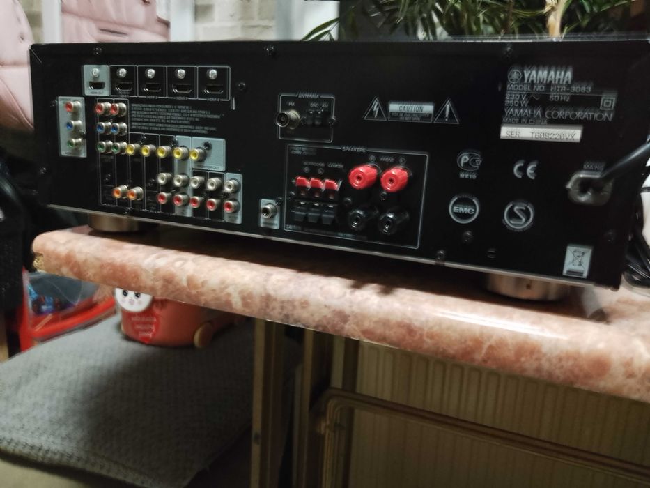 Amplituner Yamaha htr 3063 HDMI. Uszkodzony!