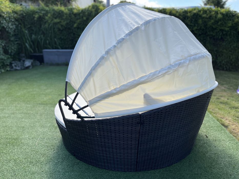 VENUS leżanka technorattan leżak taras 180cm