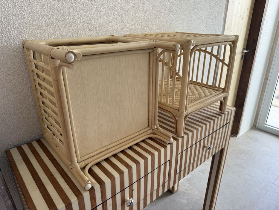 Mesas Rattan - par - novas