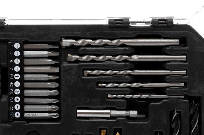 Wiertła i bity zestaw 81 szt. zestaw  wierteł