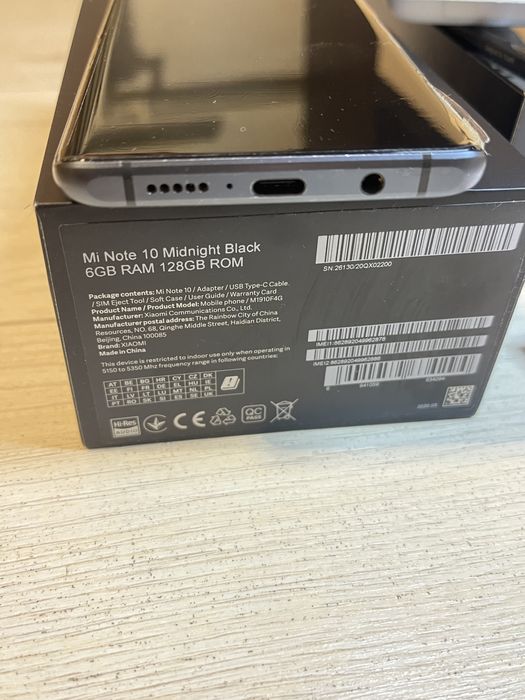 Смартфон Xiaomi MI Note 10