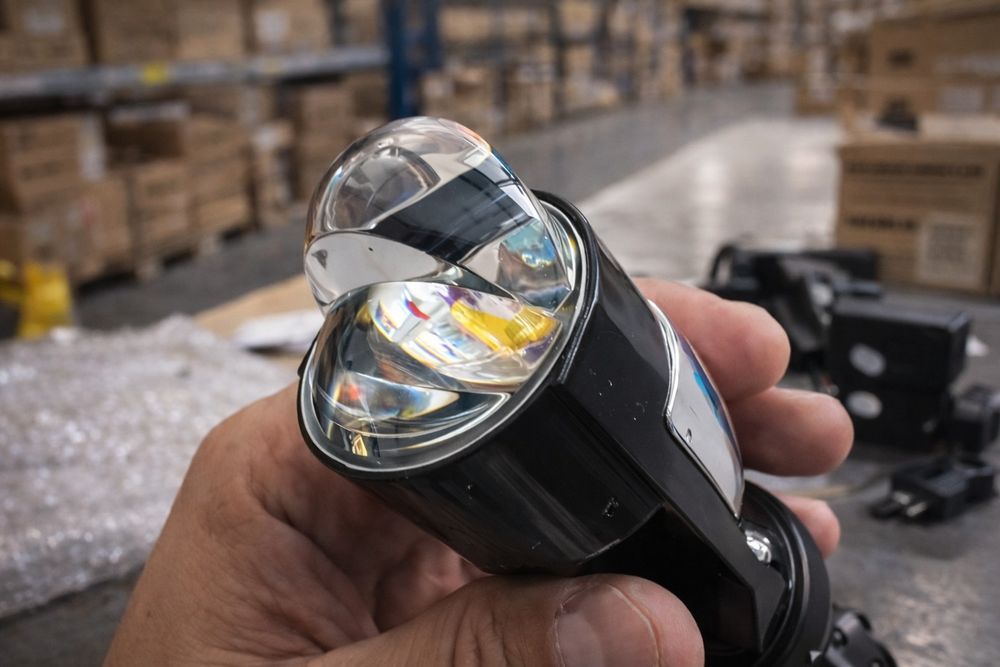 H4 Mini LED Лінзи 160W | 6000K | Hi/Lo | 12V/24V | Комплект 2шт