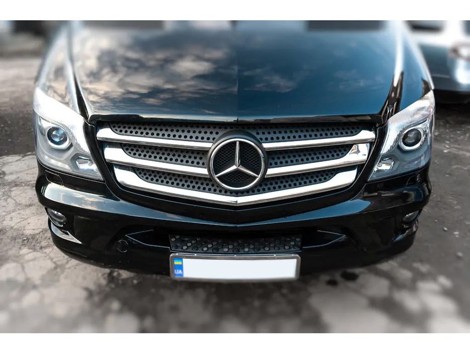 Mercedes Sprinter W906 2013+ Накладки на решітку OmsaLine (нерж.)