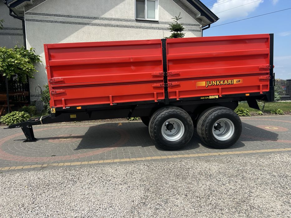 Przyczepa Junkkari tandem 12ton, Idealna