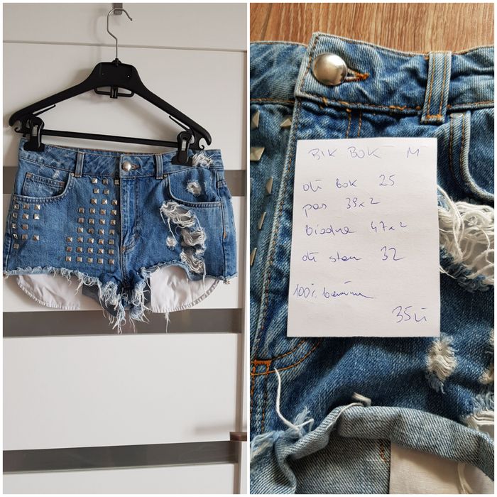 Bik bok spodenki szorty ćwieki r m