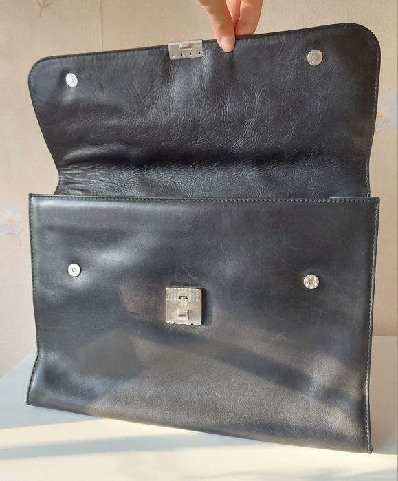 Сумка-портфель шкіряний TEGRAN унісекс