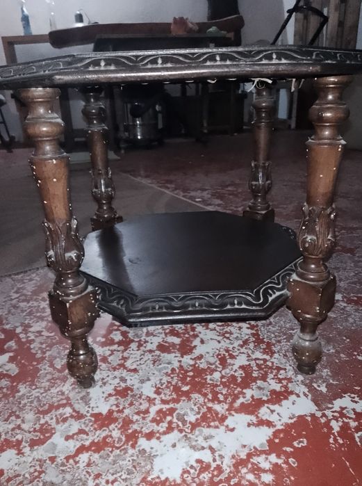 Mesa vintage de madeira