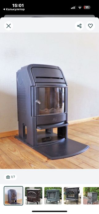 Jotul  піч камін на дровах в   гарний стан dovre топка опалення