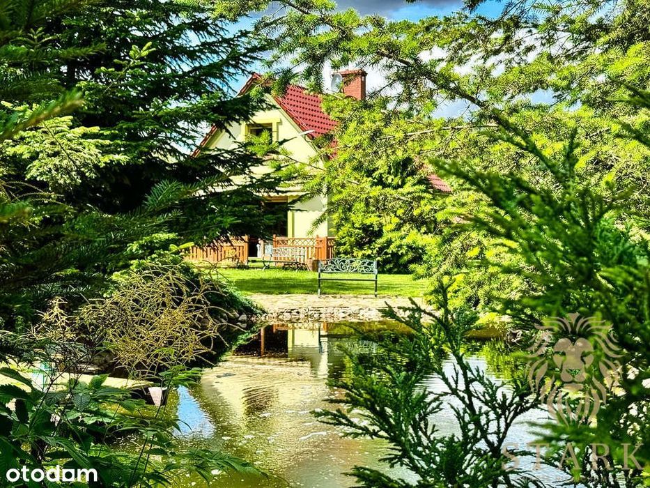 Dom w lesie w okolicy Mirosławca z własnym Spa