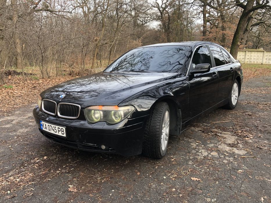 BMW 745 2002 газ/бенз