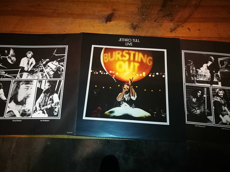 JETHRO TULL (Prog) - Live- Bursting Out (Ed ING-1978)  2 x LP