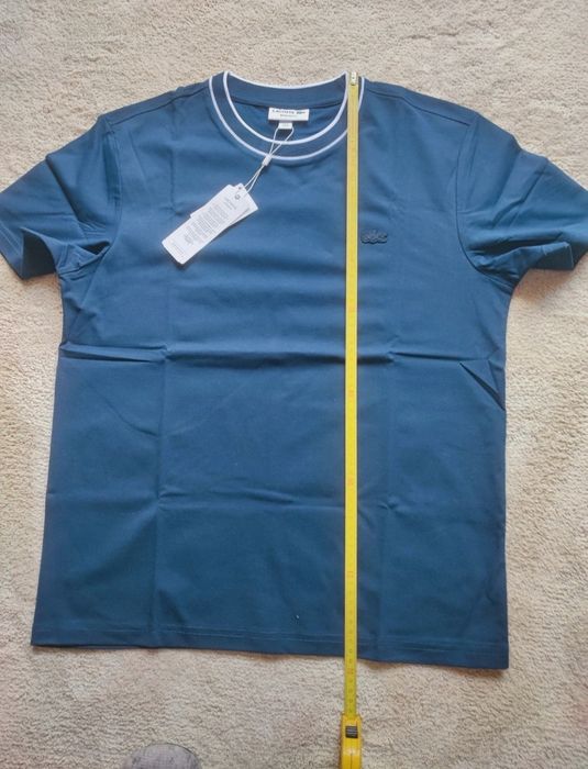 Camisola Lacoste malha Piqué Azul