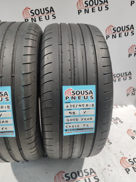 2 pneus semi novos 235-45R18 Good year - Oferta da entrega